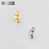 TULIP FLOWER CHARM TOP THREADLESS PUSH IN ASTM F136 IMPLANT GRADE TITANIUM LABRET SET TULIP FLOWER CHARM TOP THREADLESS PUSH IN ASTM F136 IMPLANT GRADE TITANIUM LABRET SET
